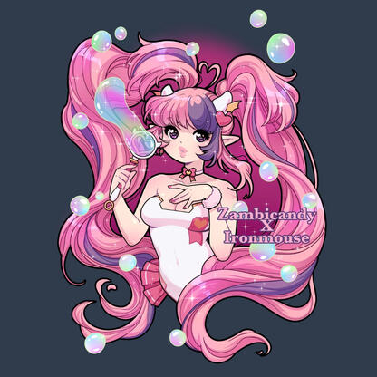 Ironmouse racetrack hoodie design