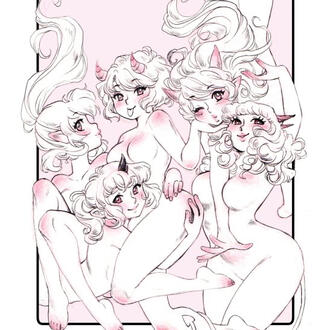 Pencils monster girls