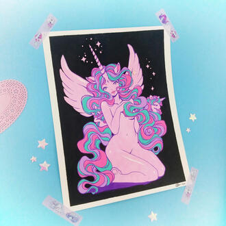 Posca Alicorn girl