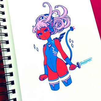 Posca cyborg