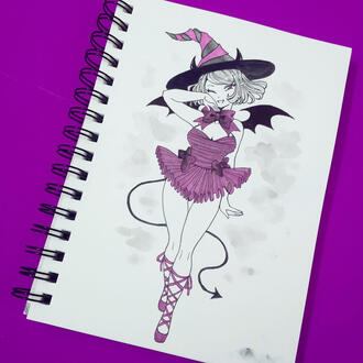 Ink marker Ballerina